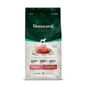 Ração Bionatural Prime Para Cães Júnior Raças Grandes e Gigantes Sabor Cordeiro 15kg