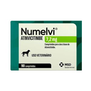 Numelvi 7,2mg Tratamento de Coceira Para Cães MSD 90 Comprimidos