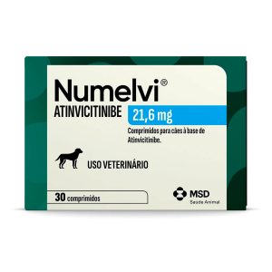 Numelvi 21,6mg Tratamento de Coceira Para Cães MSD 30 Comprimidos