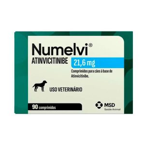 Numelvi 21,6mg Tratamento de Coceira Para Cães MSD 90 Comprimidos