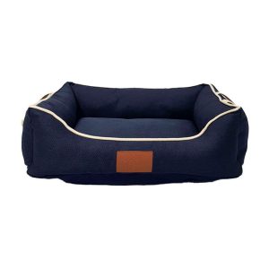 Cama Para Cães e Gatos Linho Balbek Marinho Fábrica Pet Tamanho G