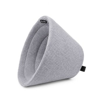 Colar Elizabetano Para Cães e Gatos Blive Confort Cinza Tamanho 01