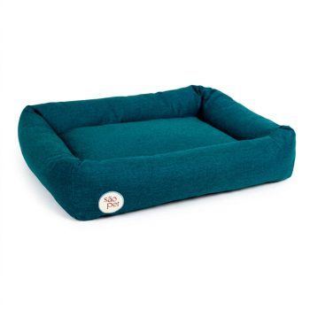 Cama Para Cães e Gatos Americana Verde São Pet Tamanho P