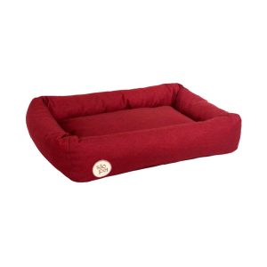 Cama Para Cães e Gatos Americana Vinho São Pet Tamanho P