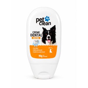 Creme Dental Para Cães e Gatos Neutro Pet Clean 90g