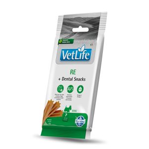 Petisco Vet Life RE Dental Cães Raças Mini e Pequenas 60g