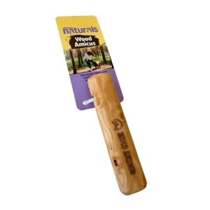 Brinquedo Para Cães Mordedor Madeira Amicus WoodPets Sustentável Pequeno