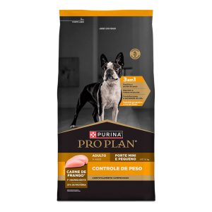 Ração Purina Pro Plan Controle de Peso Cães Adultos Porte Mini e Pequeno Sabor Frango 2,5kg