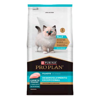 Ração Purina Pro Plan Desenvolvimento Excepcional Gatos Filhotes Sabor Frango 1kg